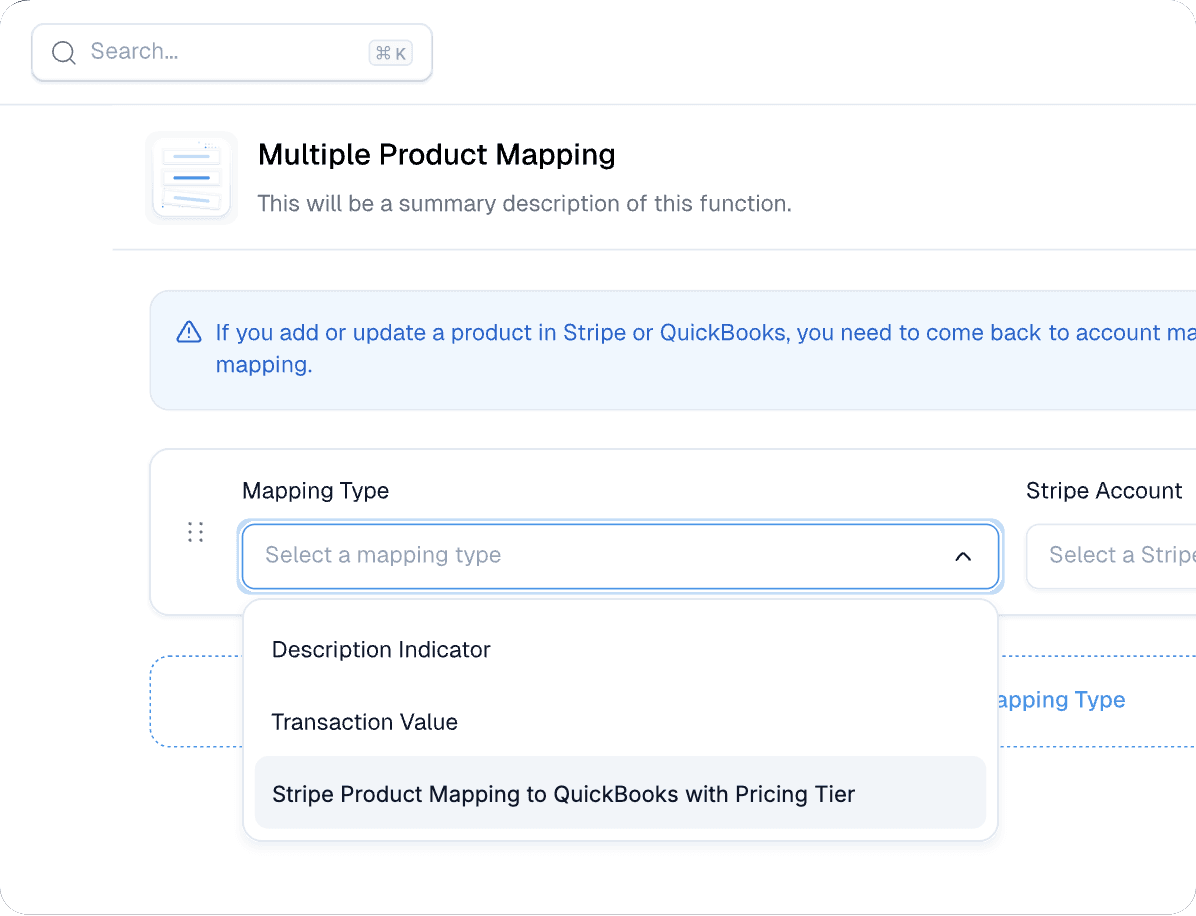 Advanced Product Mapping